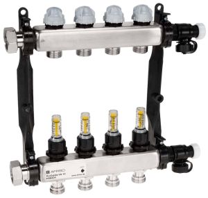 ProCalida VA 1C ze stali nierdzewnej, 4 obiegi, nakrętki G1'', 0,5  ÷ 4,0 l/min