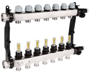 ProCalida VA 1C ze stali nierdzewnej, 7 obiegów, nakrętki G1'', 0,5 ÷ 4,0 l/min