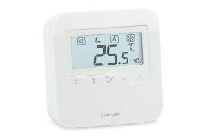 Przewodowy, natynkowy regulator dobowy, 230 V AC, biały